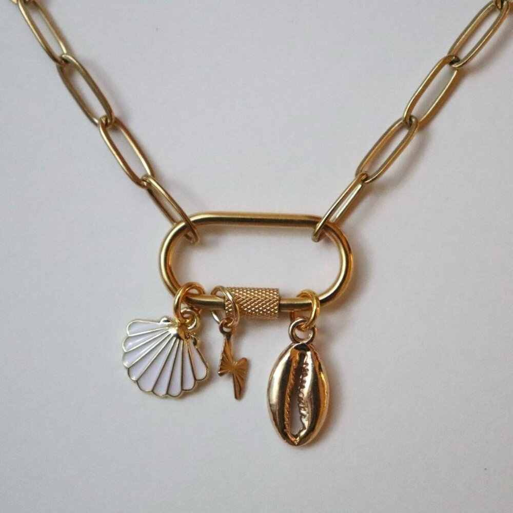 Seashell Charm Necklace